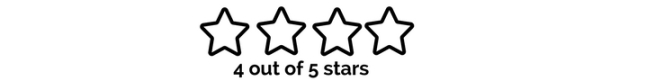 4 out of 5 stars
